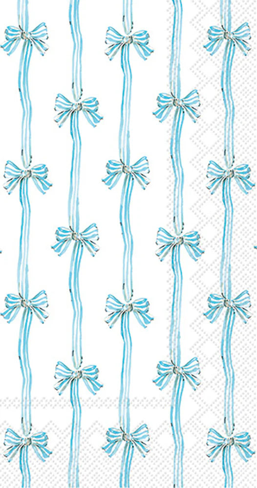 Baby Blue Toile Guest Towels