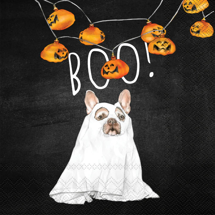 Boo Dog Cocktail Napkins