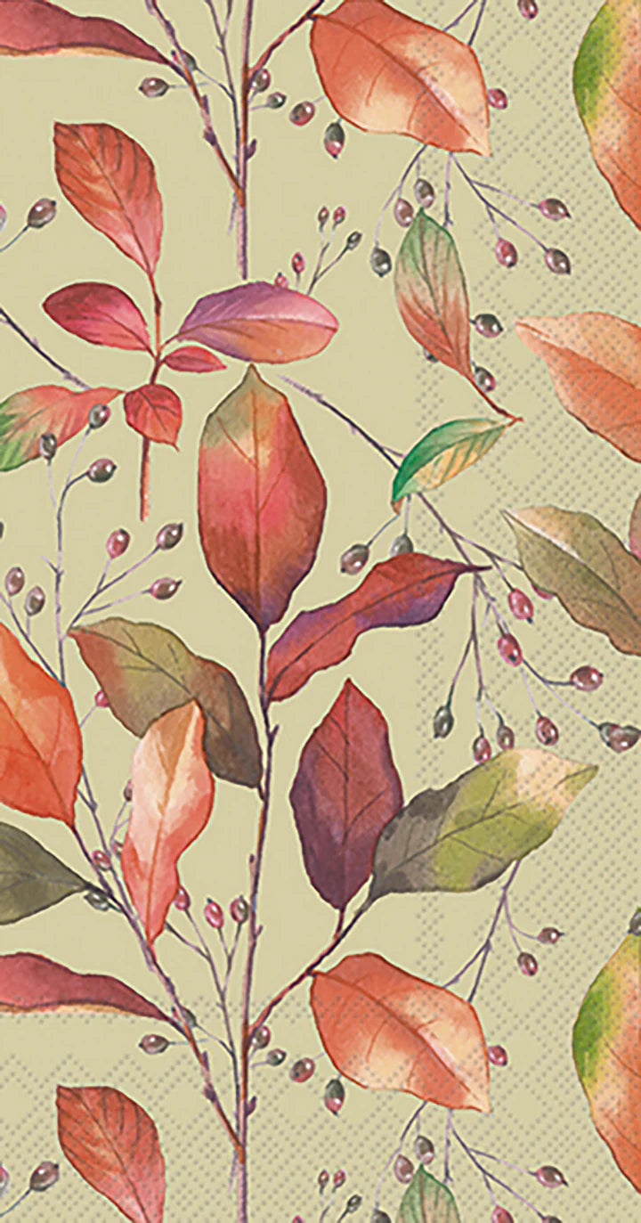 Colorful Autumn Guest Towels