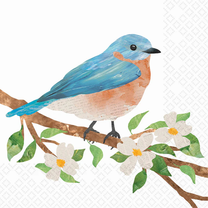 Eastern Bluebird Cocktail Napkins