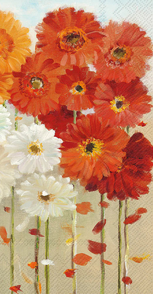 Fall Daisies Guest Towels