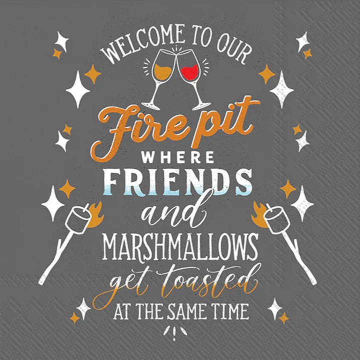 Firepit Cocktail Napkins