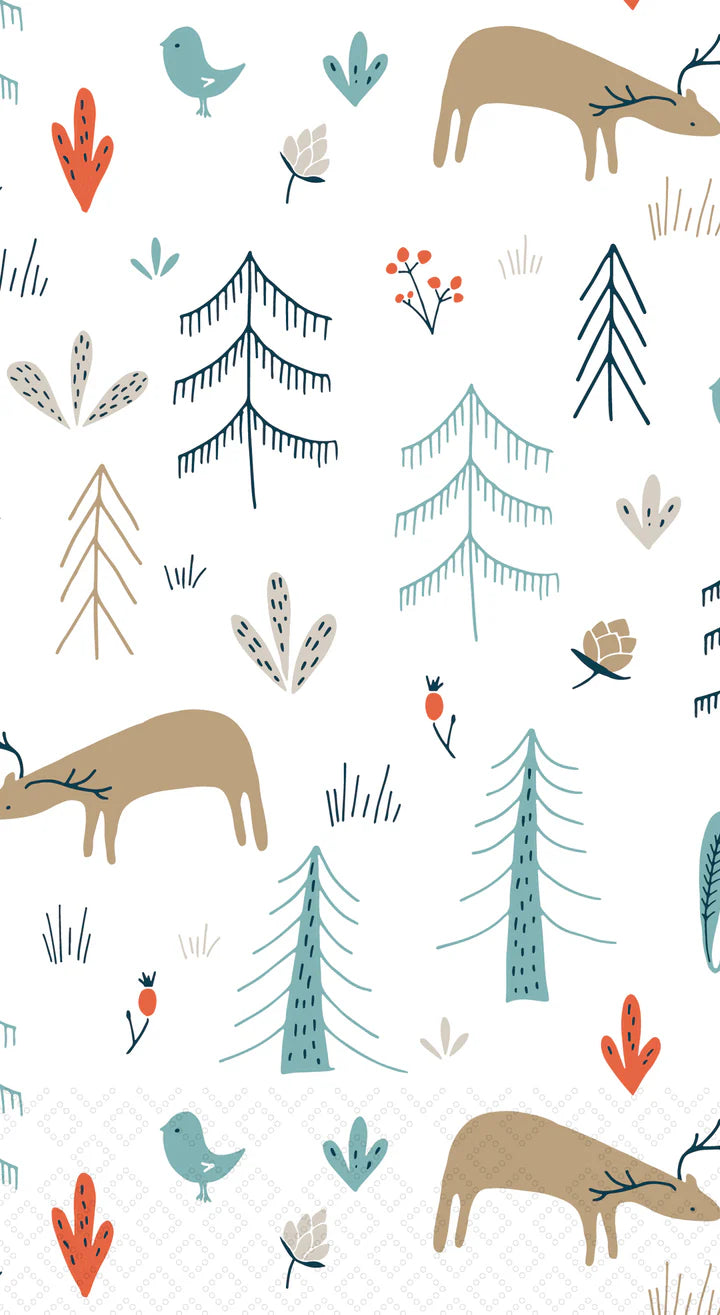 Forest Animals Guest Towels