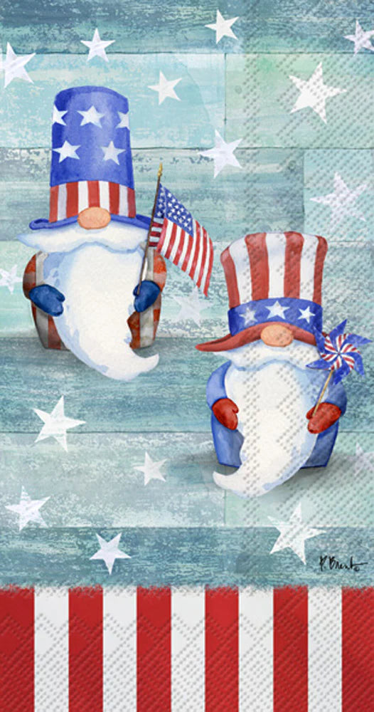 IHR Freedom Gnomes Guest Towels