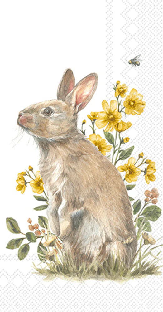 Garden Bunny Guest Towels