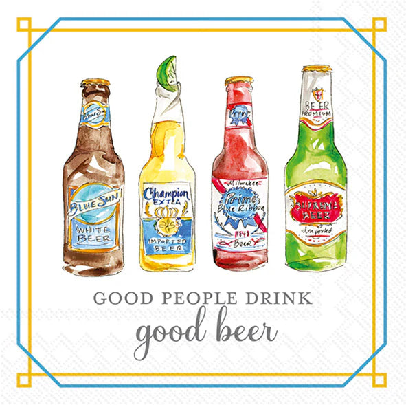 Good Beer Cocktail Napkins