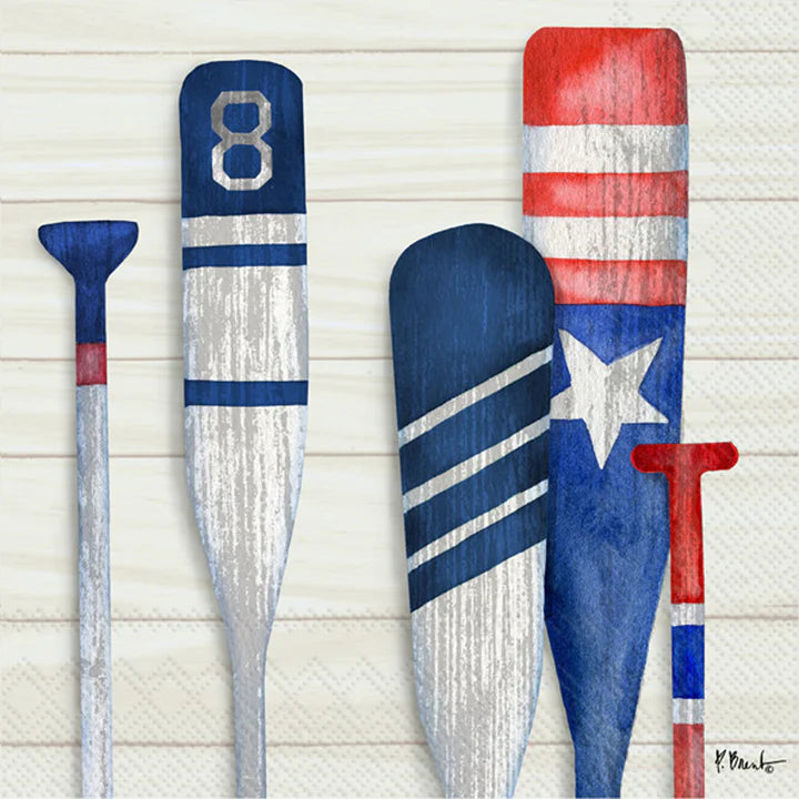 Port Oars Cocktail Napkins