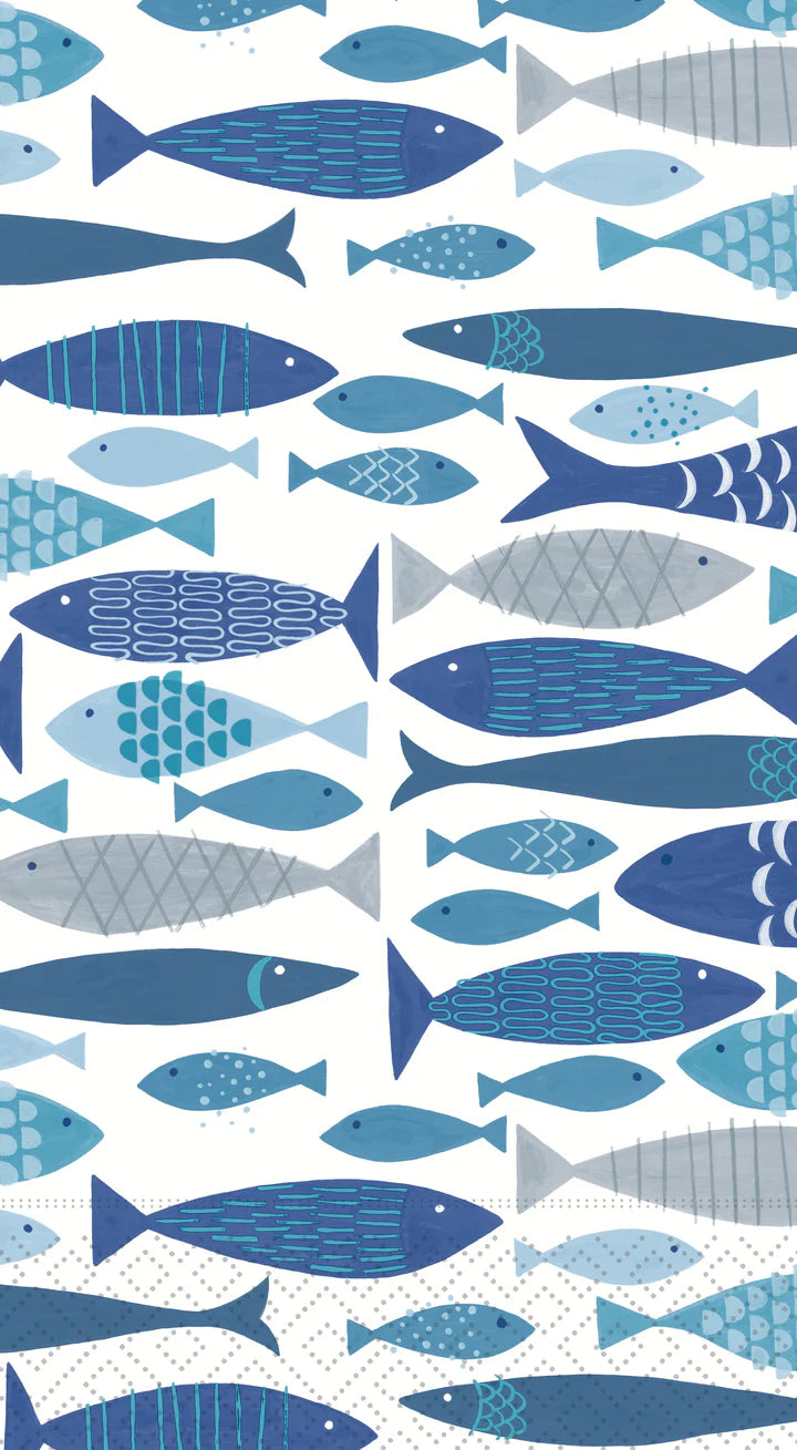 School of Fish Guest Towels