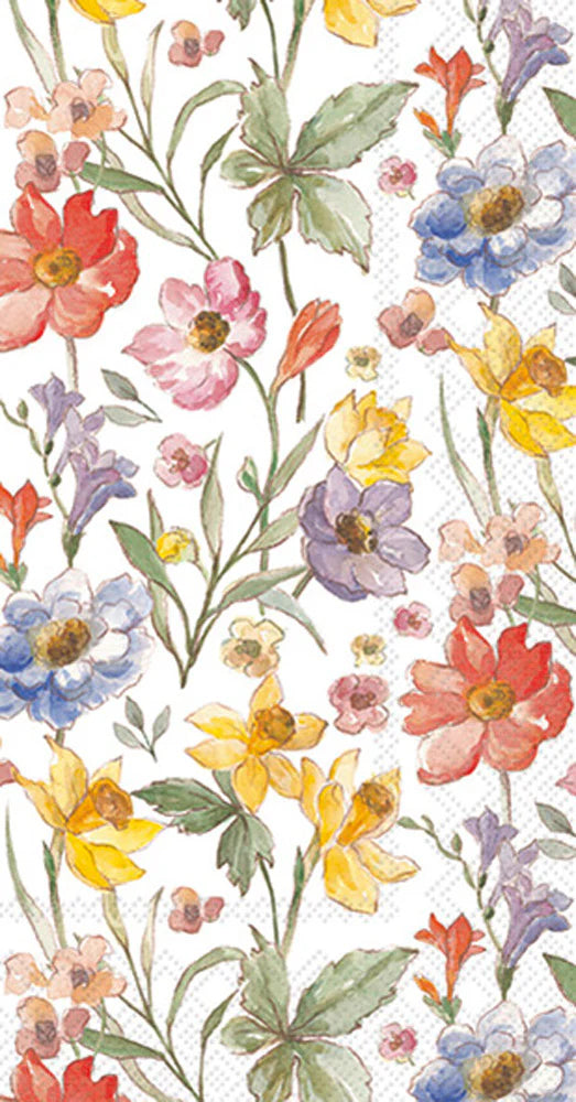 Soft Flowers Guest Towels