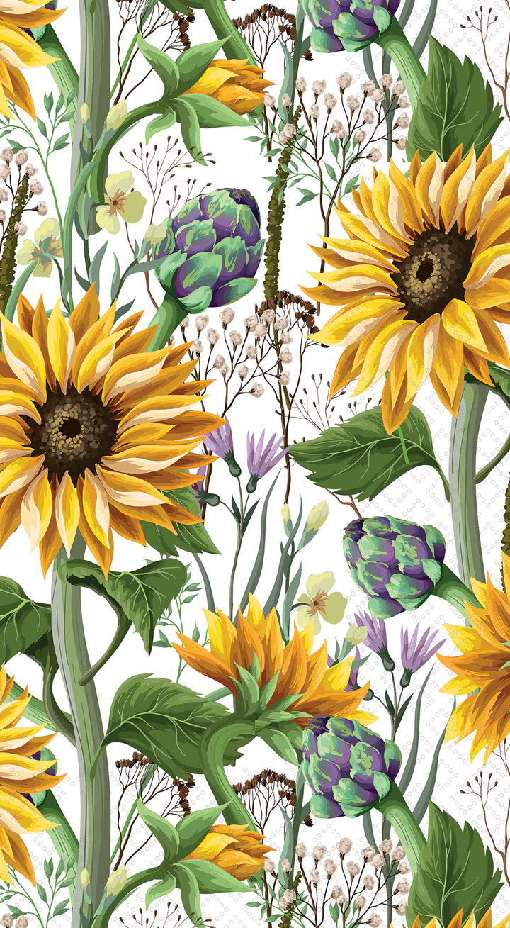Sunflowers Meadows Guest Towels