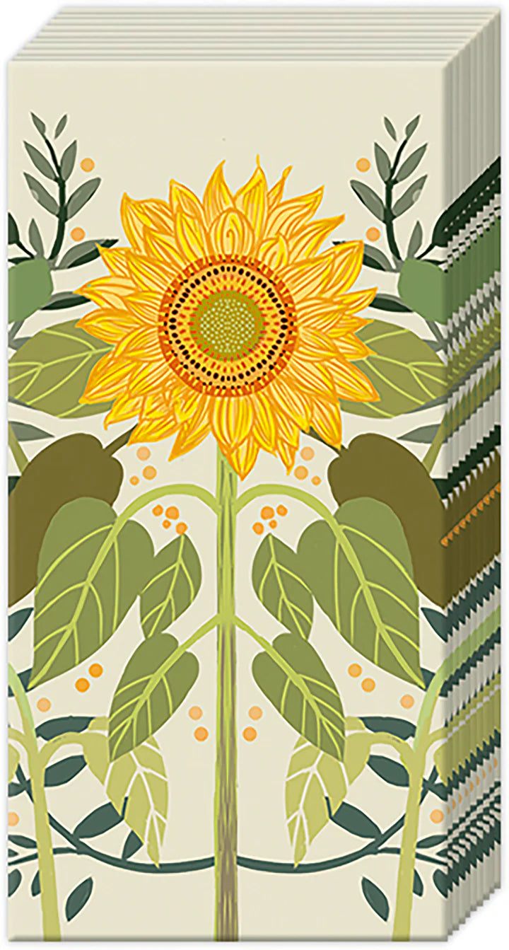 Sunflowers Pocket Tissues