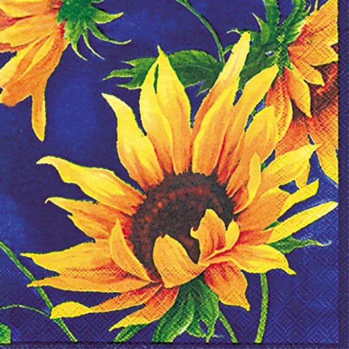 Sunshine Blue Cocktail Napkins