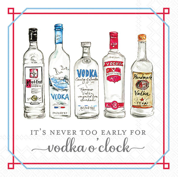 Vodka O'Clock Cocktail Napkins