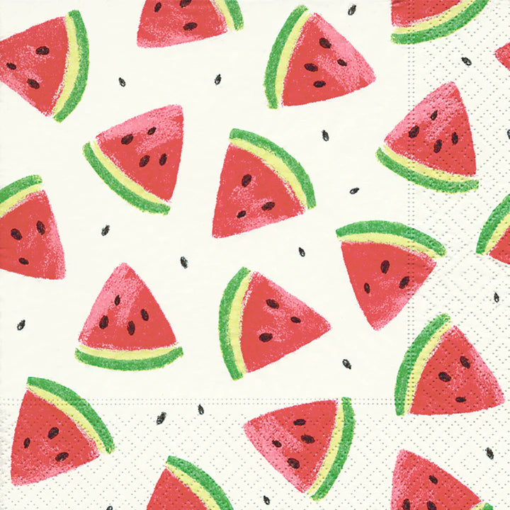 Watermelon Wedges Cocktail Napkins