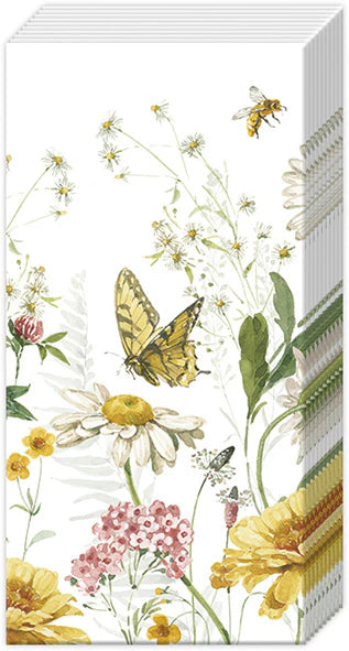 Wildflower &amp; Butterfly Pocket Tissues