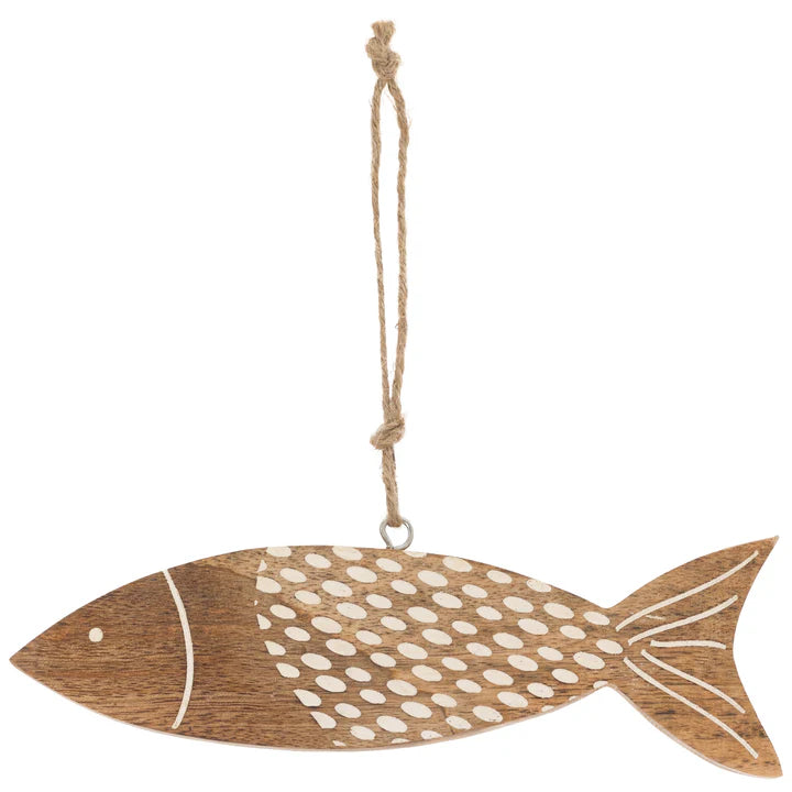 Large Dotted Hanging Fish