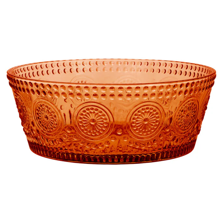 Umber Codi Glass Large Bowl