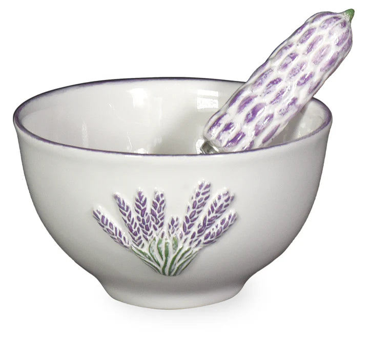 Lavender Bowl &amp; Spreader Set