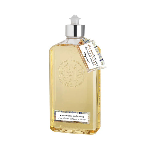 Amber Woods Kitchen Soap | Plant-Based Essential Oil Sink Soap ...