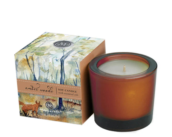 Amber Woods Soy Candle
