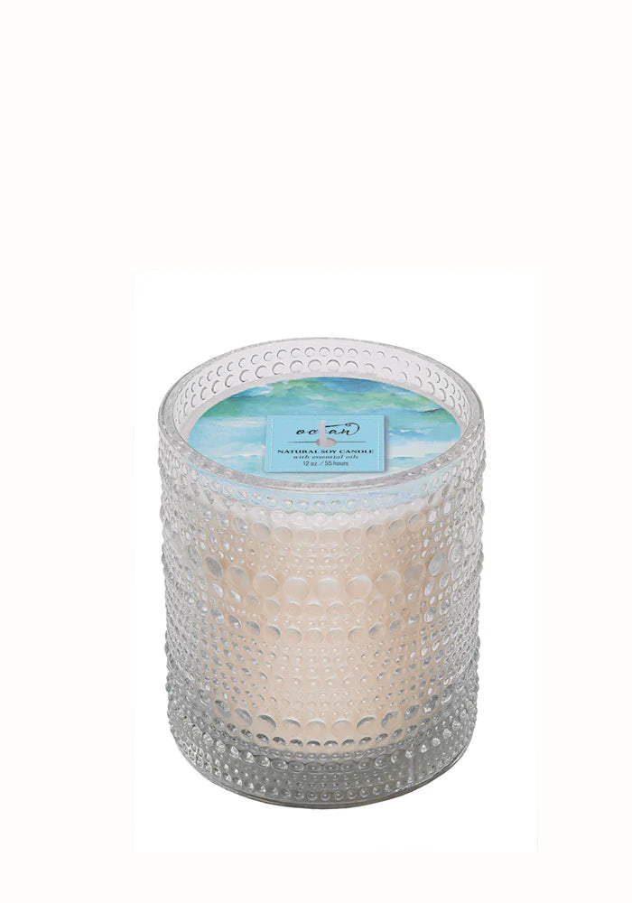 Ocean Natural Soy Wax Candle 12 oz.