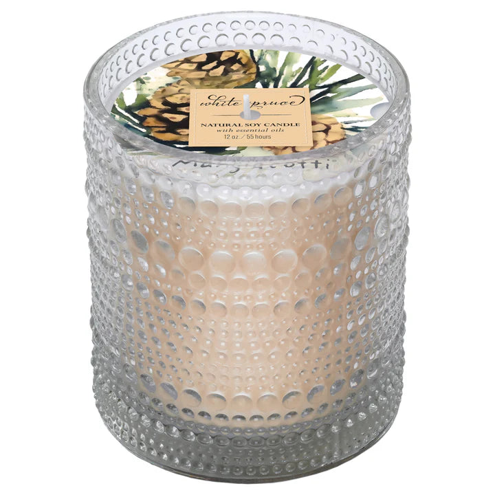 White Spruce Soy Candle 12 oz