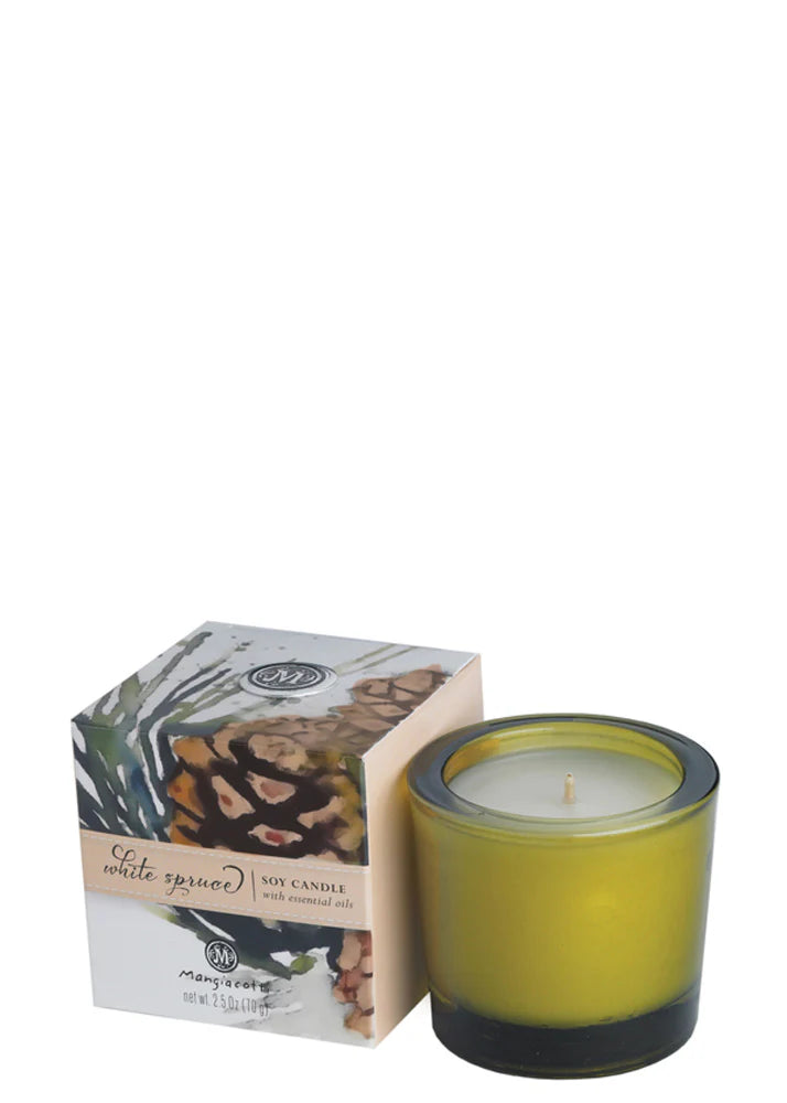 Mangiacotti White Spruce Soy Candle