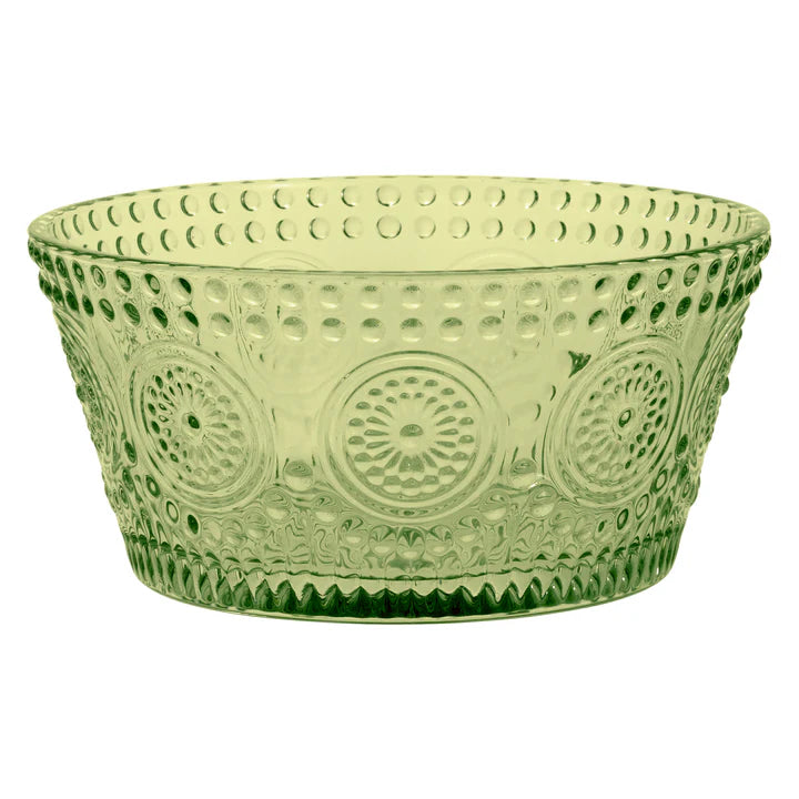 Olive Codi Glass Large Bowl