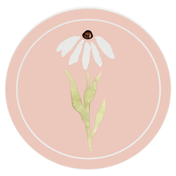 Pink Daisy Coasters