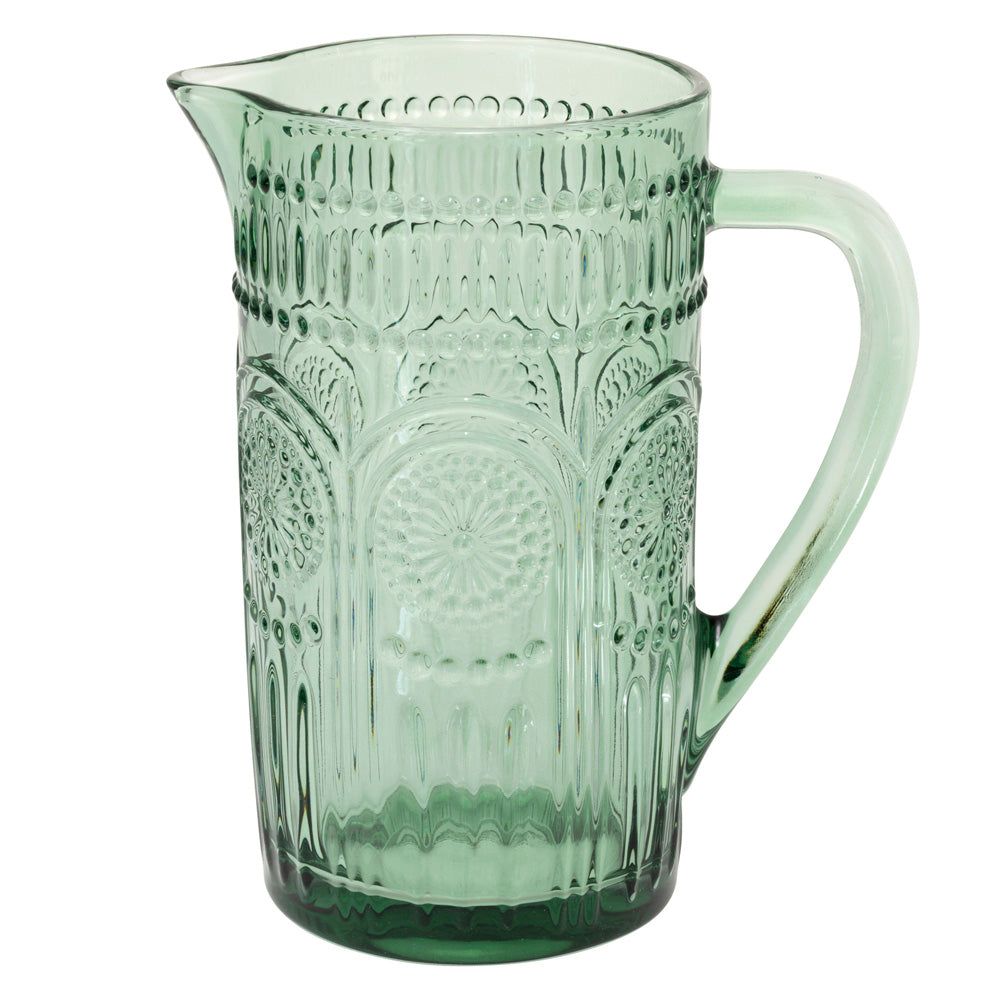Sage Green Codi Glass Serving Pitcher