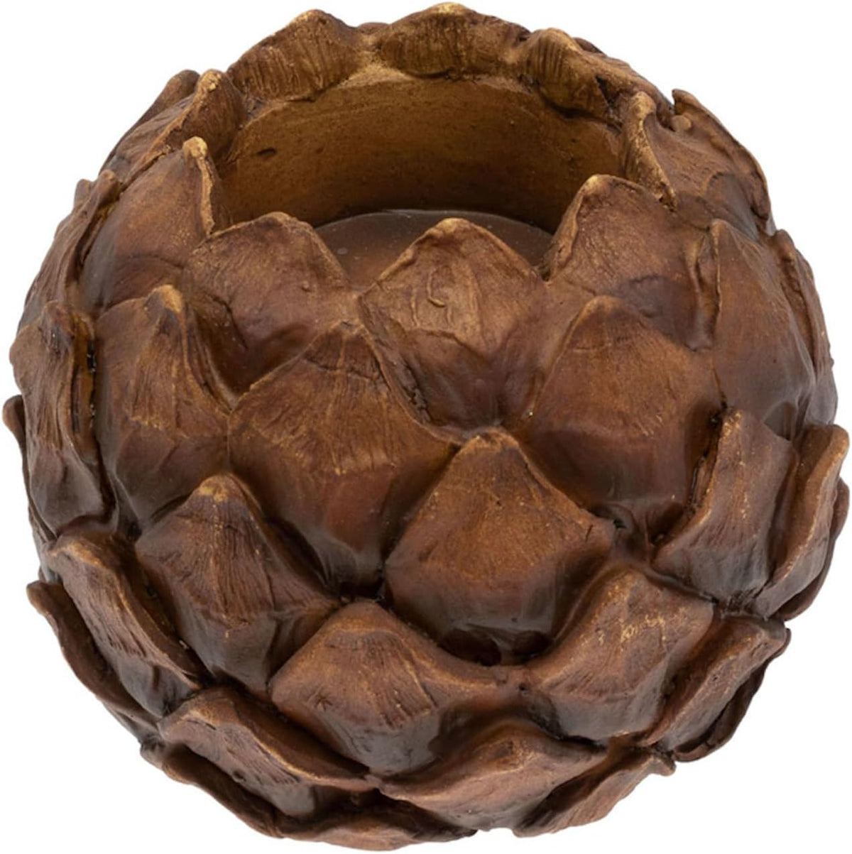 Small Natural Pinecone Tealight Holder