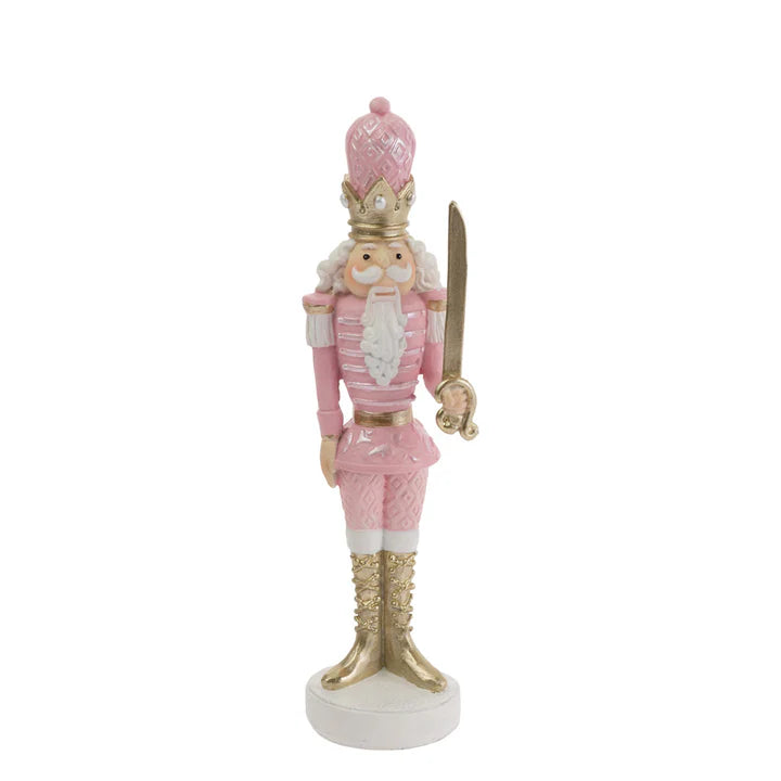 Boston International Small Pink Nutcracker Figurine