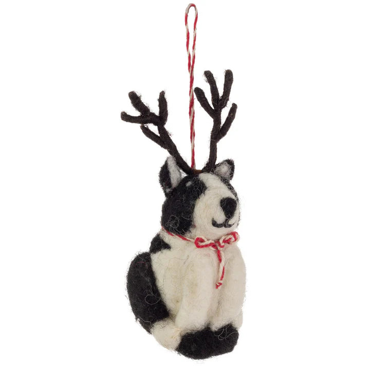 Spotted Dog Ornament