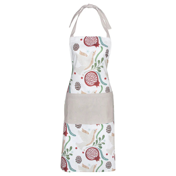 Winter Berry Apron