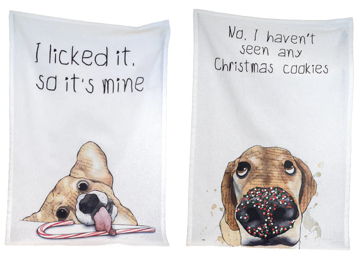 Xmas Treats Tea Towels Set of 2