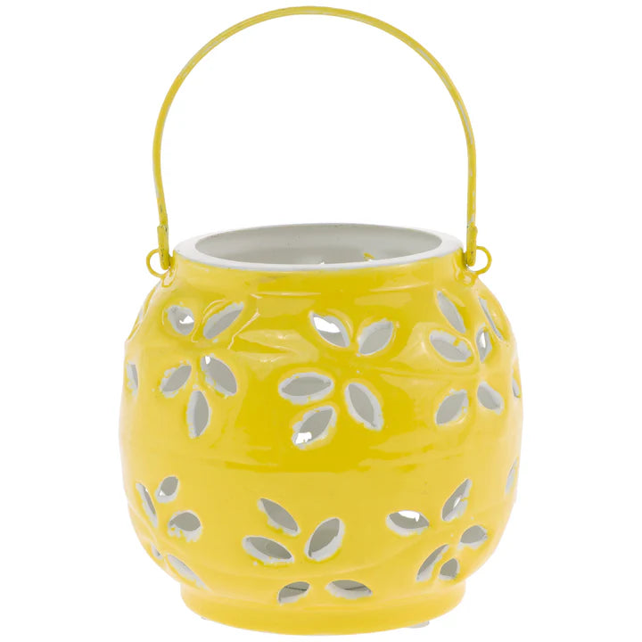 Yellow Metal Lantern Small