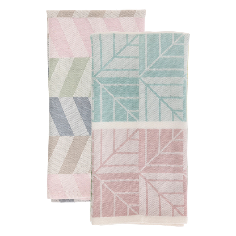 Broken Chevron Tea Towels Set of 2