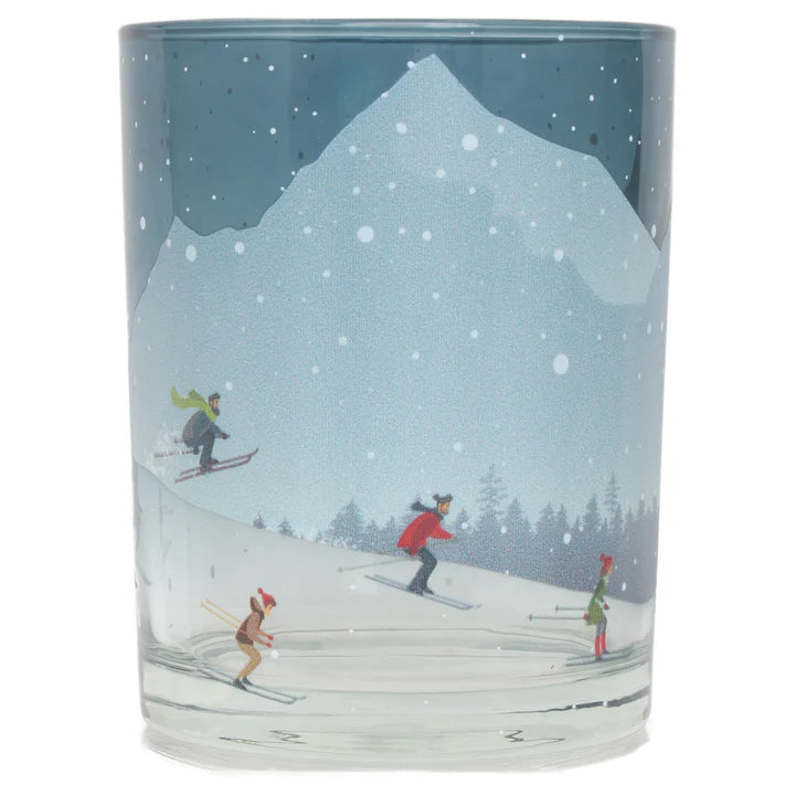 Down The Slope Candle Holder Small