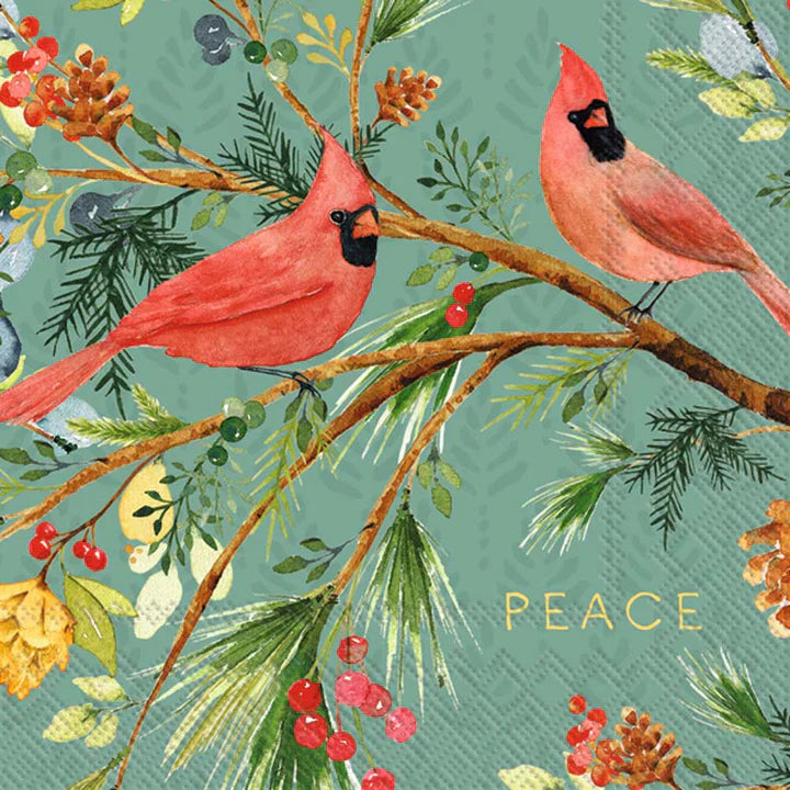 Boston International IHR Cardinal Peace Cocktail Napkins C943900