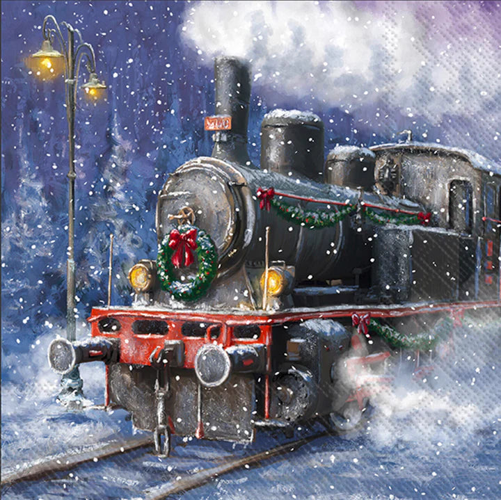 Boston International IHR Holiday Express Cocktail Napkins C059200