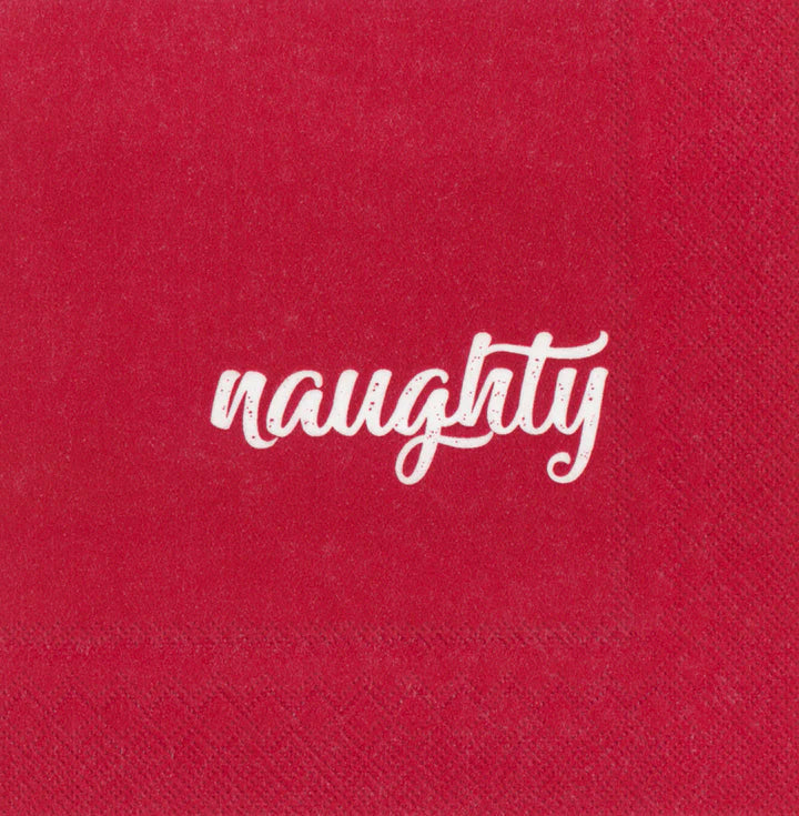 Boston International IHR Naughty &amp; Nice Cocktail Napkins C000085