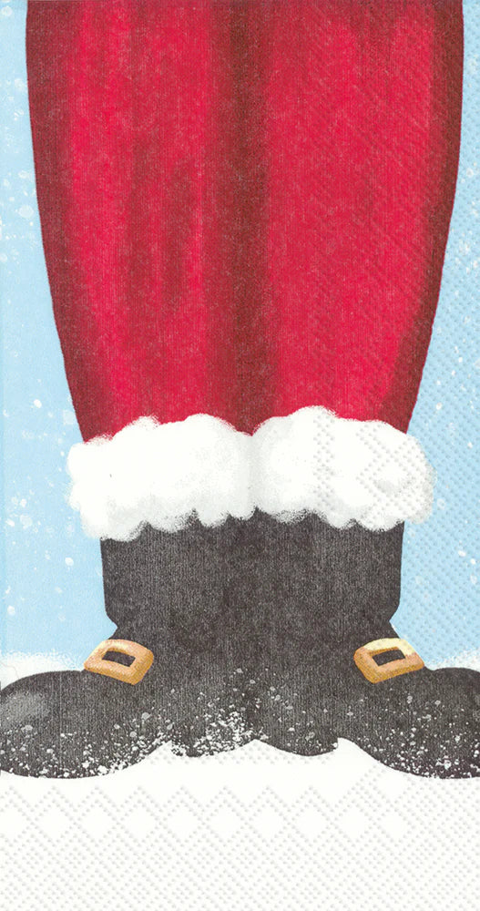 Boston International IHR Santa Boots Guest Towels BF014900