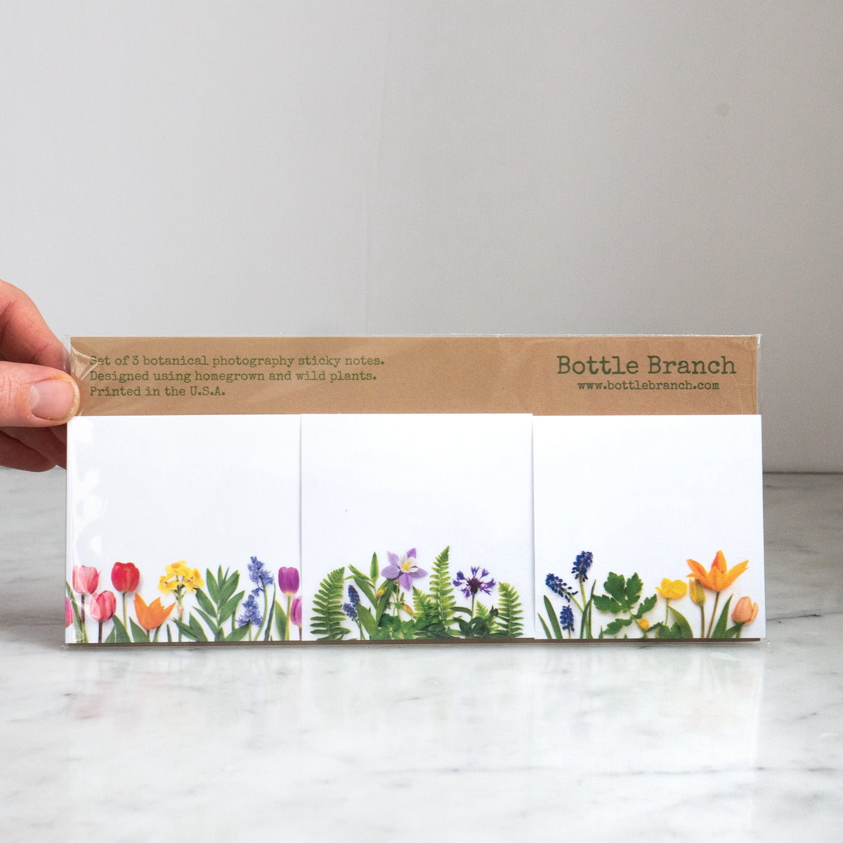 Colorful Spring Sticky Notes Set of 3