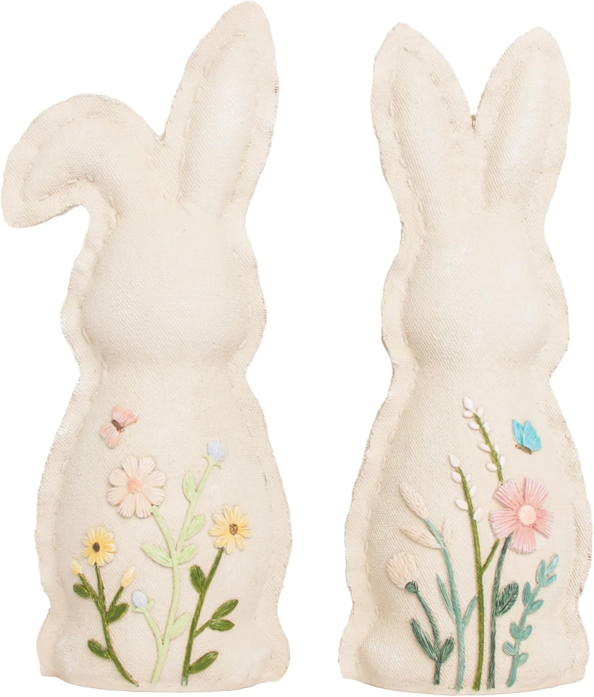 Floral Embossed Bunny