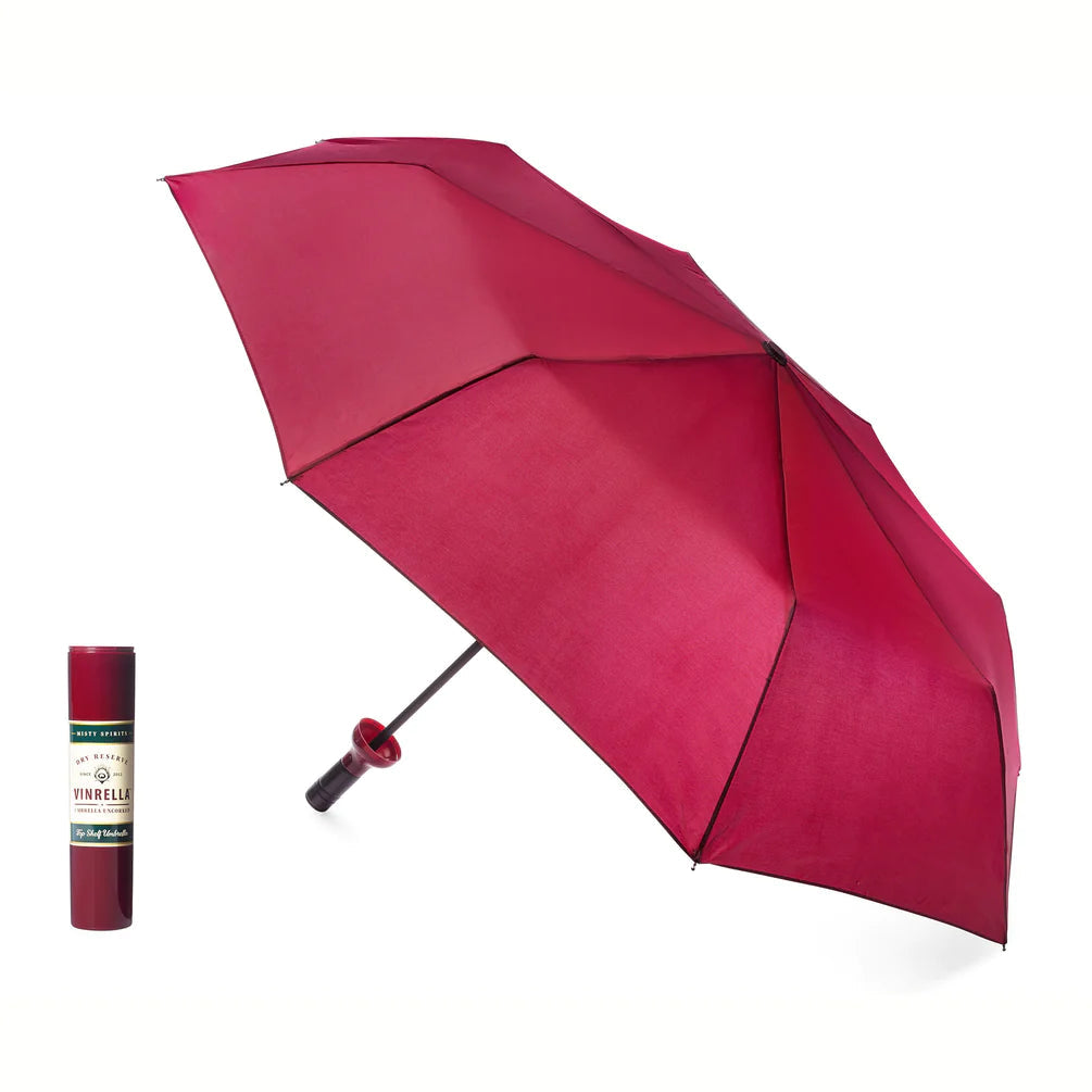 Burgundy Wine Bottle Umbrella