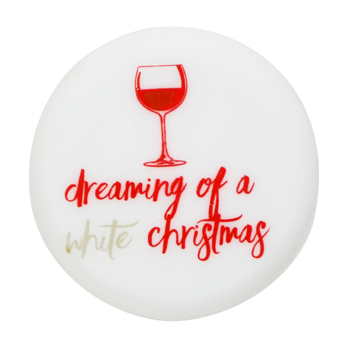 Dreaming of A White Christmas Wine Seal