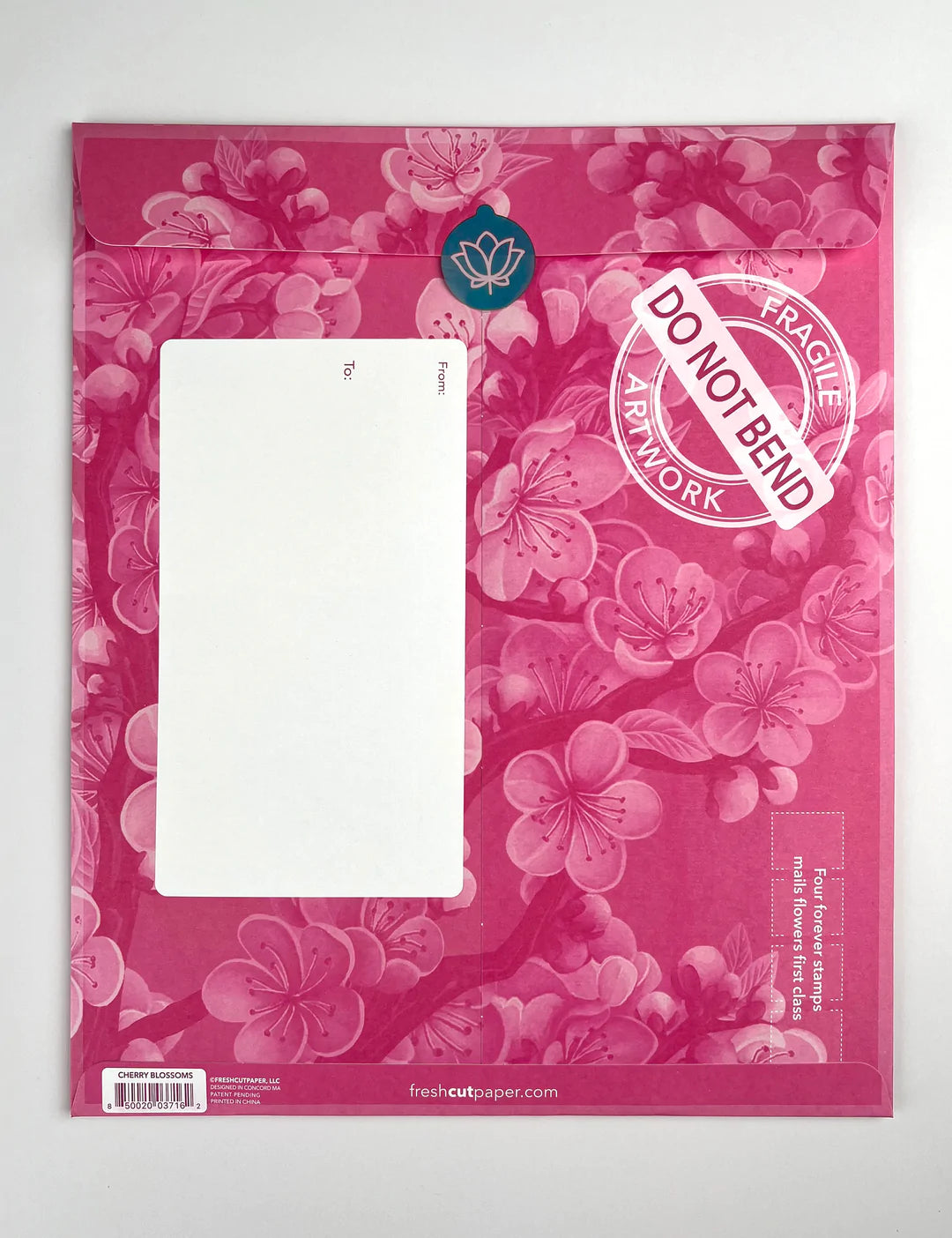 Cherry Blossoms Pop-Up Flower Bouquet Card