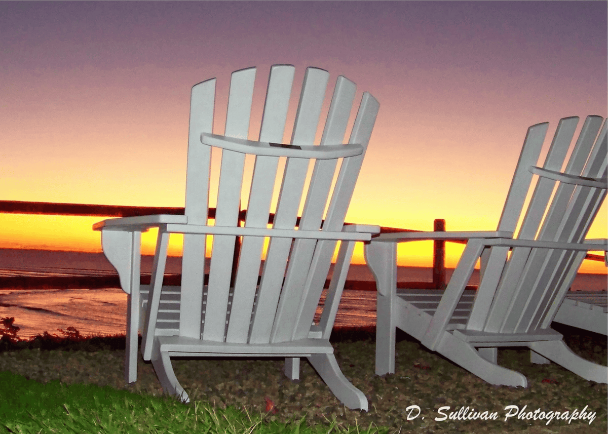 Adirondacks Sunrise Greeting Card