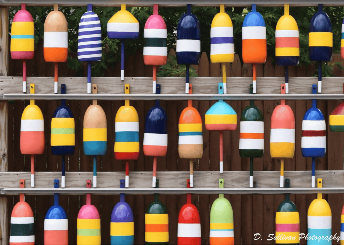Buoys Classic Greeting Card