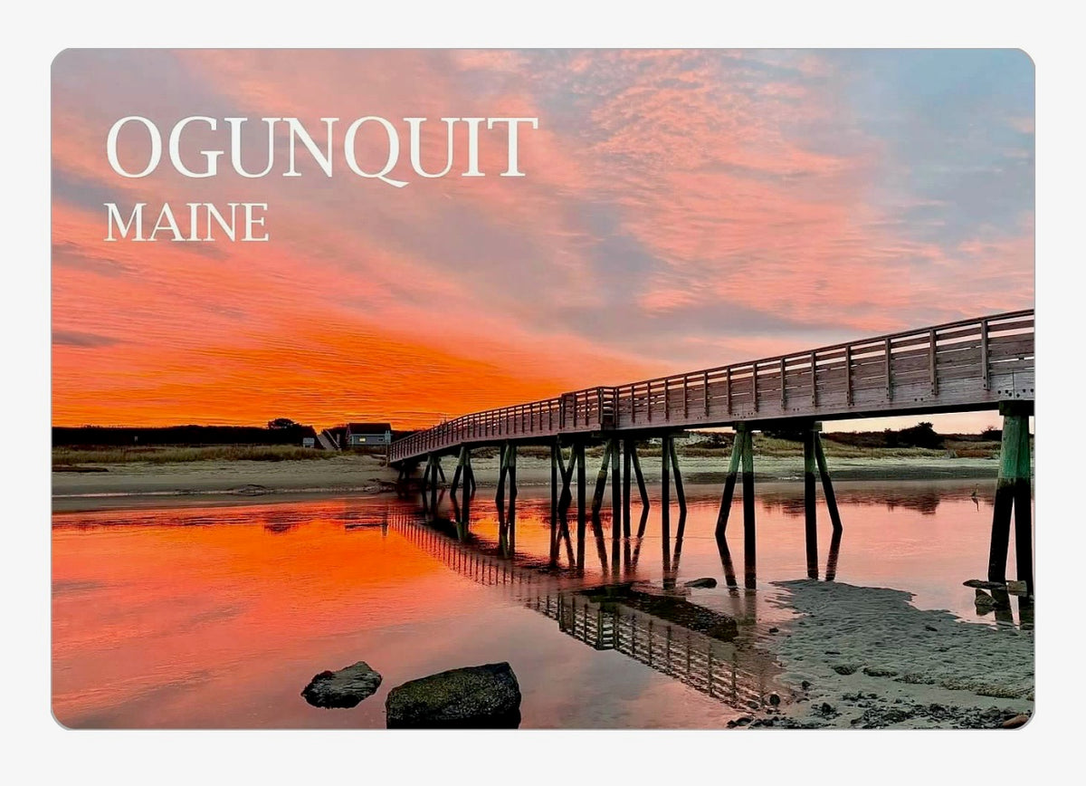 Footbridge Sunrise Magnet